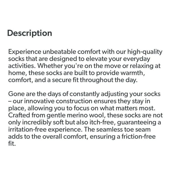 OMNI-WOOL 3-Pack Merino Wool Sz Large Hikers Wicking Arch Support Socks NWT - Picture 7 of 14